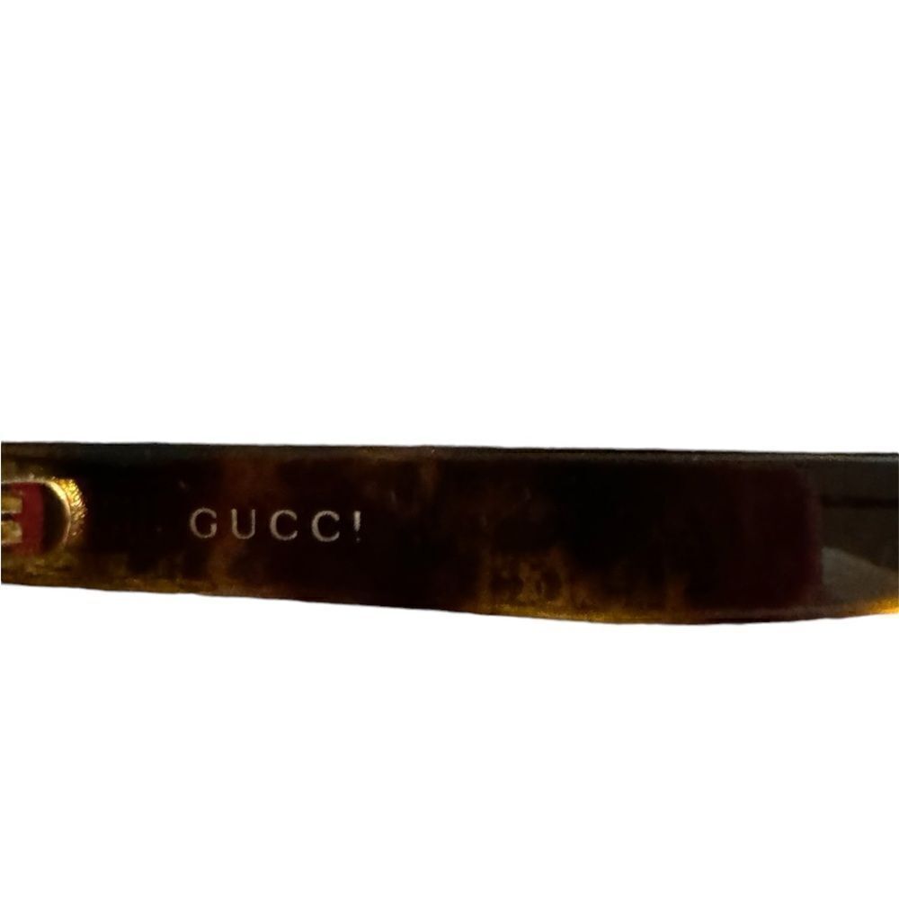 Gucci GG0158SN M 002 Square Unisex Sunglasses Tortoiseshell - Picture 8 of 9